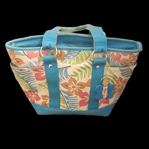 Tropical print Purse/Satchel